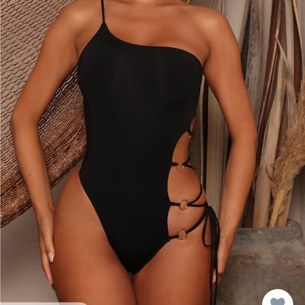 Black one piece